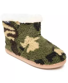 Женские тапочки Betty Bootie Minnetonka, зеленый