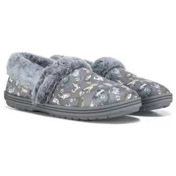 Женские тапочки BOBS для собак Too Cozy Skechers, серый