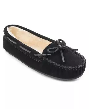 Женские тапочки Cally Wide Minnetonka, черный
