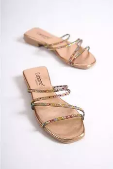 Женские тапочки Capone на плоском каблуке Stone Rose Capone Outfitters, розовый