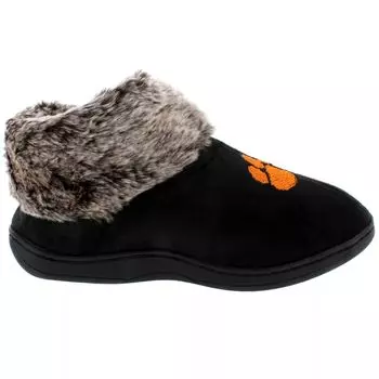 Женские тапочки Clemson Tigers из искусственного меха