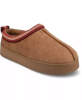 Женские тапочки Connway с круглым носком Journee Collection, серый