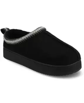 Женские тапочки Connway с круглым носком Journee Collection, черный