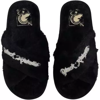 Женские тапочки FOCO Army Black Knights Script Cross Slide