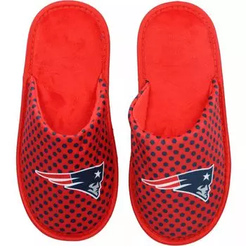 Женские тапочки FOCO New England Patriots с большим логотипом