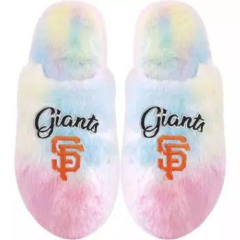 Женские тапочки FOCO San Francisco Giants Rainbow