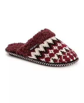 Женские тапочки Frida Scuff MUK LUKS, красный
