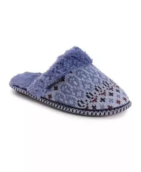 Женские тапочки Frida Scuff MUK LUKS, синий