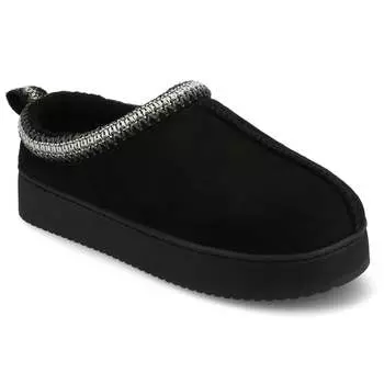 Женские тапочки Journee Connway, черный