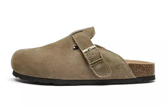 Женские тапочки La Chapelle, Хаки