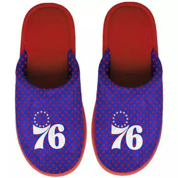 Женские тапочки с большим логотипом FOCO Philadelphia 76ers