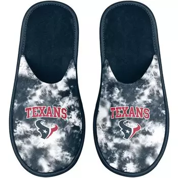 Женские тапочки с логотипом FOCO Houston Texans Iconic