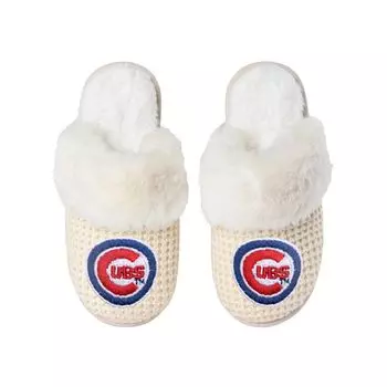 Женские тапочки с открытой спиной FOCO Chicago Cubs
