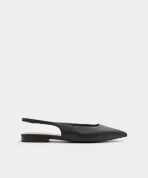 Женские тапочки с пяткой на пятке с острым носком Aldo, черный