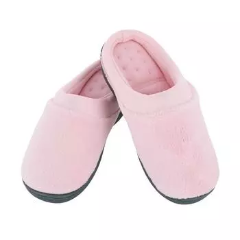 Женские тапочки-сабо из микромахровой ткани Pillowstep Satin Isotoner, цвет petal pink