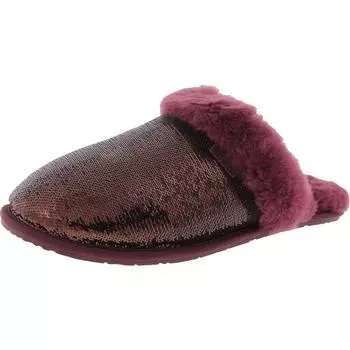 Женские тапочки-слайды с подкладкой из искусственного меха UGG, фиолетовый