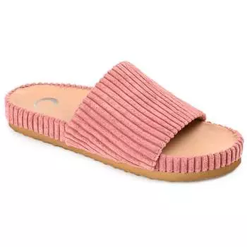 Женские тапочки Tru Comfort Foam Aveline из коллекции Journee, цвет clay