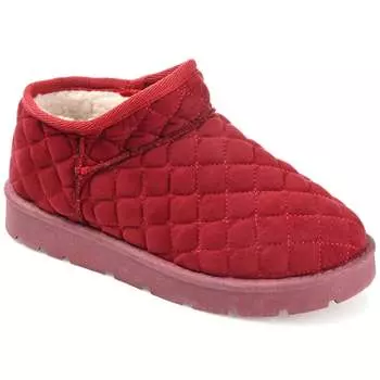 Женские тапочки Tru Comfort Foam Tazara из коллекции Journee, красный