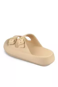 Женские тапочки Twingo 472k бежевые Esem, бежевый