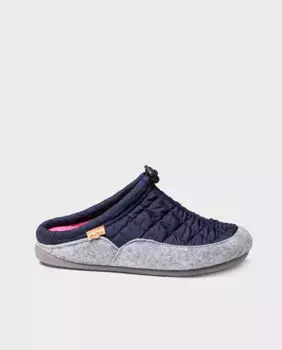 Женские тапочки закрытого дома из стеганой ткани Toni Pons, синий