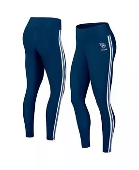 Женские темно-синие леггинсы Tennessee Titans с цветными блоками Wear By Erin Andrews, синий