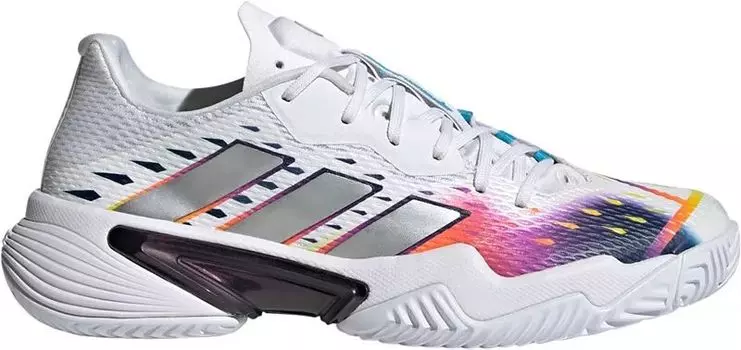 Женские теннисные кроссовки Adidas Barricade, белый/серебристый
