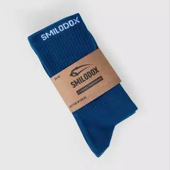Женские теннисные носки Женские теннисные носки, набор из 2 шт., разноцветный, V1, темно-синий SMILODOX, цвет blau