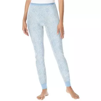Женские термоштаны больших размеров Comfort Choice, цвет Pastel Blue Animal