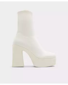 Женские текстильные ботильоны с круглым носком Aldo, белый