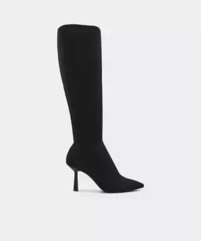 Женские текстильные сапоги с острым носком Aldo, черный