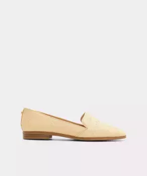 Женские текстильные тапочки с круглым носком Aldo, бежевый