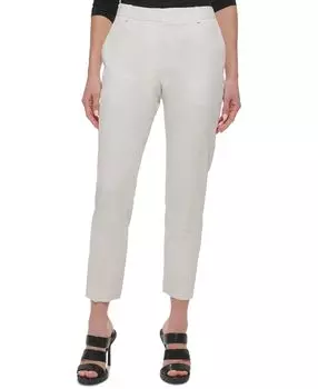 Женские текстурированные брюки до щиколотки essex DKNY, мульти