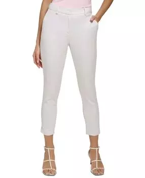Женские текстурированные брюки до щиколотки essex DKNY, мульти