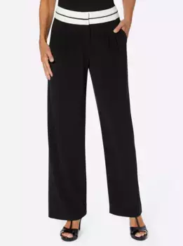 Женские тканые брюки Lady, черный