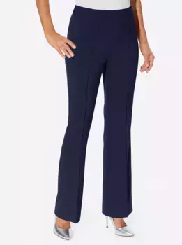 Женские тканые брюки Lady, цвет морской волны