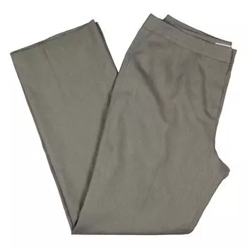 Женские тканые брюки в елочку Le Suit, серо-коричневый