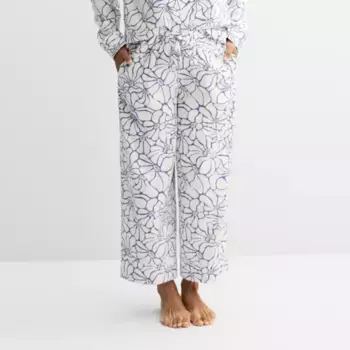 Женские тканые пижамные штаны Sonoma Goods For Life, цвет fun floral