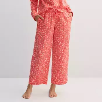 Женские тканые пижамные штаны Sonoma Goods For Life, цвет coral floral