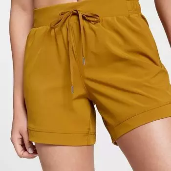 Женские тканые шорты Calia Journey шириной 5 дюймов, коричневый