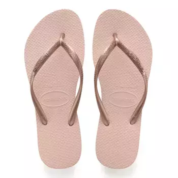 Женские тонкие шлепанцы Havaianas, светло-розовый
