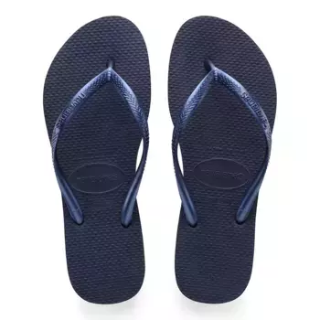 Женские тонкие шлепанцы Havaianas, тёмно-синий