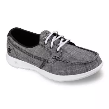 Женские топсайдеры Skechers GOwalk Lite Isla, цвет Charcoal