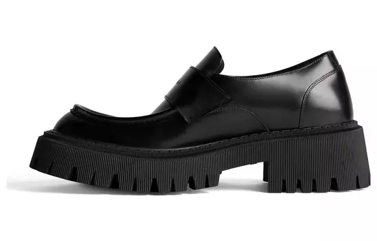 Женские Тракторные Лоферы Balenciaga, Black