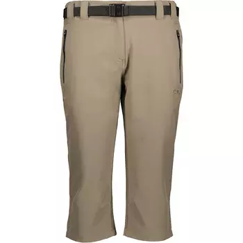 Женские трекинговые шорты 3/4 CMP, бежевый