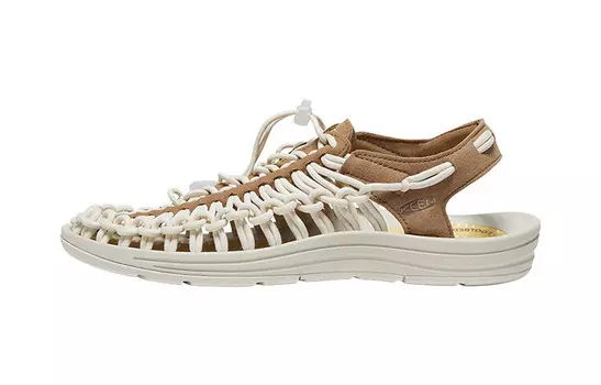 Женские треккинговые ботинки Uneek River из тертого поджаренного кокоса/березы Keen