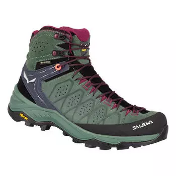 Женские треккинговые туфли SALEWA Alp Trainer 2 MID GTX, цвет gruen