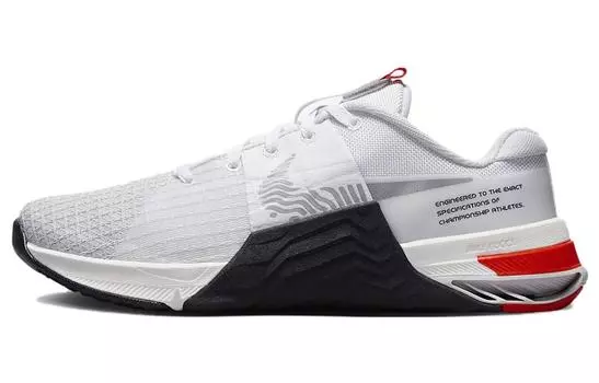 Женские тренировочные кроссовки Nike Metcon 8, белый/черный