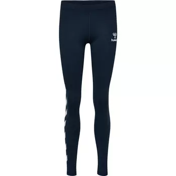 Женские тренировочные леггинсы Hmllily Tights с технологией Beecool HUMMEL, цвет blau