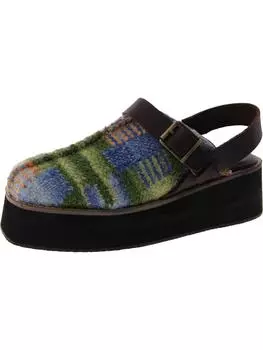 Женские трикотажные босоножки-мюли Astir Slingback Free People, цвет blue motif