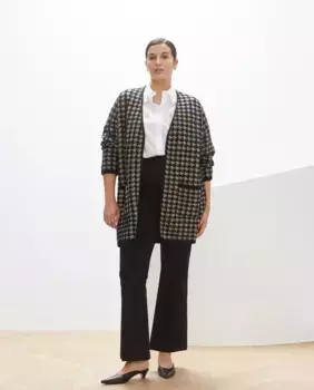 Женские трикотажные брюки Bootcut Roma Couchel, черный